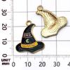 19 Fantasma de Halloween que Gotea Aceite Escoba Murciélago Sombrero de Mago Pulsera DIY Creativa Collar Colgante Accesorios de Joyería