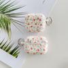 Para airpods fones de ouvido caso protetor silicone ins criativo menina floral pequena bonito Apple caso de fone de ouvido Venda por atacado