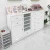 Vitrina sencilla para exhibición de arte de uñas, gabinete para esmalte de uñas, gabinete de almacenamiento para esmalte en gel, almacenamiento de tipo cajón de pie
