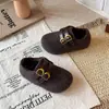 Zapatos Peludos Zapatos de Mujer Otoño e Invierno Ropa de Abrigo Zapatos de un Solo Color Nuevo Estilo 2026 Zapatos Planos Mocasines Zapatos de Algodón Cálidos con Terciopelo Zapatos Casuales