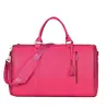 Bolsa de Hombro Multifuncional de Gran Capacidad, Bolsa de Equipaje Plegable para Traje, Bolso de PU Conveniente para Viajes