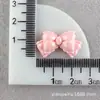 Lazo Brillante de Colores Material de Pegamento de Crema DIY Puntos Pajarita Funda de Teléfono Serie de Colores Macarrón Accesorios para el Cabello para Niños