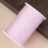 Fio de jade para atacado com 72 unidades, disponível em todas as cores, carretéis grandes, para tecelagem manual, pulseiras DIY e materiais e acessórios para artesanato