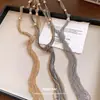 Colar Europeu e Americano Transfronteiriço de Corrente com Pingentes em Camadas Estilo Frio Corrente Exquisita para Suéter Moda Versátil Nicho Acessórios de Colar Atacado