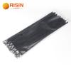 4.6mm brida metálica de alambre enrollable con bloqueo de bola brida metálica de plástico PVC recubierta de acero inoxidable