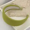 Diadema de Punto Fino Multicolor Ancha con Cabeza de Esponja de Alta Calidad para Mujer, Moderna y Versátil para el Trayecto al Trabajo