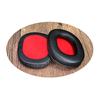 Funda de esponja para auriculares PU ovalada cuadrada tamaño 8060 8565 9070 9575 10085 1058511090