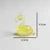 Colgante de Flamenco Colorido Electroplateado Accesorios para Manualidades DIY con Cuentas Llavero Colgante Lindo Materiales para Juguetes Infantiles