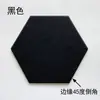 Paneles acústicos hexagonales de fibra de poliéster transfronterizos para oficinas en casa y estudios, aislamiento acústico y reducción de ruido ecológicos