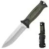 Cuchillo de Exterior, Cuchillo de Alta Dureza, Cuchillo Recto de Supervivencia para Camping y Defensa Personal, Cuchillo Recto Afilado para Supervivencia en la Naturaleza, Cuchillo Táctico, Cuchillo de Supervivencia Portátil