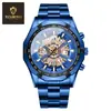 Reloj Nuevo para Hombre No Mecánico Impermeable Luminoso Casual de Negocios Mecánico para Hombre Hueco Reloj Shopee