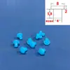 Tapón en forma de T, Resistente a altas temperaturas, Impermeable y a prueba de polvo, Tapón de sellado de silicona, Tapón para agujeros, Anticolisión de silicona, Tapón cilíndrico absorbente de impactos para agujero pasante