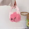 Adorable Oso, León y Flor de Celebridad de Internet Peluche Hecho a Mano Anti-Caída Funda para Auriculares Bluetooth Cubierta Protectora para Auriculares Producto Terminado