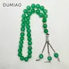 33 Cuentas de Oración, Cuentas de Vidrio Negro de 10 mm, Tasbih, Joyería Transfronteriza al por Mayor