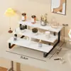 Estante de Almacenamiento para Cosméticos, Lavabo, Organizador Tipo Escalera para Productos de Cuidado de la Piel, Perfume, Mascarilla Facial, Vaso para Cepillo de Dientes, Estante de Almacenamiento para Pasta de Dientes