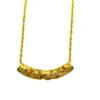 Proveedor de Vendedores Ambulantes Collar Estilo Coreano para Mujer, Collar de Joyería de Tubo Curvo Hueco de Moda, Juego de Cadenas para Clavícula, Venta al por Mayor