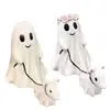 Transfronterizo Nuevo Halloween Fantasma Perro Caminando Estatua Halloween Fantasma Adornos de Perro