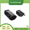 Enchufe y Base de Enchufe Suizos 10A250V Enchufe Ensamblado de Tres Pines Suizos Certificado CE