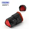 Conector impermeable para coche Dechi DT04-2P-CE02 DT04-08PA-CE02 negro con enchufe estándar E