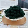 1.5cm Color Mixto Alta Elasticidad Bola de Pelo Colorida Bola de Felpa de Poliéster Accesorios Accesorios para Zapatos y Sombreros de Niños Accesorios para Ropa Venta al por Mayor