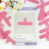 Nuevo Cordón de Silicona de Colores para Teléfono Móvil Junta Clip Antiperdida Parche Clip de Pulsera Pieza Fija Cordón de Joyería DIY