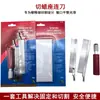 Cortador de Tubos de Cera de Madera Maciza, Regla de Cera, Ensanchador de Anillos de Cera, Regla de Medición, Sierra para Cera, Herramienta para Tallar Cera, Herramienta para Modelar Joyería
