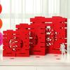 Decoración de Habitación de Boda con Adornos 3D de "Doble Felicidad" para la Habitación del Novio y la Novia, Set para Casa Nueva, Decoración de Boda con Pilares de "Doble Felicidad"
