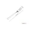 Venta Directa de Fábrica Cubiertos de Acero Inoxidable con Mango Cuadrado Restaurante Occidental Cuchillo para Bistec Cuchillo de Mesa Grueso Tenedor Cuchara Juego de Cubiertos Venta al por Mayor
