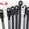 Bridas de Cable de Cabeza Fija Hongsheng Hss Hechas de Material Nylon 66, Venta Directa de Fábrica Bridas de Cable de Nylon