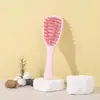 Escova de shampoo para limpeza profunda com cabo longo, ferramenta de lavagem de cabelo com massagem no couro cabeludo, pente de shampoo para limpeza do couro cabeludo, raspador de couro cabeludo anti-coceira
