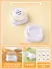 Caja de embalaje Xue Meiniang 2 piezas 4 Daifuku de Ciruela Bandeja de papel individual Qing Tuan Mochi Crujiente de Yema de Huevo Embalaje Baozi Sam dos cuatro partes