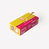 Caixa de Embalagem Rasgável Extra Forte, Caixa Colorida Fácil de Abrir, Caixa de Avião para Entrega Expressa Não Adesiva, Design Simples, Caixa de Papel Colorida Impressa para Joias