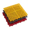 Sala de lavagem de carros de 2,5 cm engrossada emenda grade placa 4s loja lavagem de carros dreno de piso divisória de plástico tapete antiderrapante