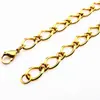 En Stock Collar para Mujer Acero Inoxidable Dorado Cadena de Eslabones Forma de O Fábrica de Joyería Transfronteriza Precio de Fábrica Mayoreo