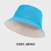 Sombrero de Pescador de Verano para Hombres y Mujeres, de Doble Cara, para Montañismo, Sombrero para el Sol con Protección UV, Protección Solar, Moda Simple, Sombrero de Pesca