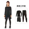 Ropa ajustada para niños Ropa de entrenamiento Ropa deportiva para baloncesto Fútbol Traje deportivo Ropa para niñas Correr Yoga Fitness Ropa base de secado rápido