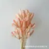 Capim rabo de coelho tie-dye com flor seca, buquê tie-dye com grama decorativa para presente manual, flor da Amazônia, Dia da Mulher 38, Flor Eterna