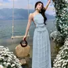 Vestido Casual de Luxo Estilo Chanel Pure Desire para Resort Spa Biquíni Biquíni Maiô Duas Peças para Mulheres