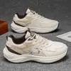 Zapatos Deportivos para Hombre, Zapatos de Cuero Impermeables Nuevos de Primavera 2026 para Hombre, Tenis Casuales con Suela Gruesa para Aumentar la Altura para Hombre