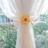 Amarres de Cortina Florales de Encaje Estilo Francés, Decoraciones para Cortinas Transparentes, Cuerdas de Lazo, Serpentinas Creativas, Bandas de Amarre