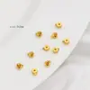 Fivela de Posicionamento Banhada a Ouro 18K Fivela de Acabamento para Melhorar a Retenção de Cor Pulseira Colar DIY Contas de Posicionamento de Acabamento Acessórios de Joalheria Atacado