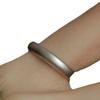 Anillo de plata minimalista con superficie brillante, diseño de nicho, anillo simple, moderno, combinable, de alta gama, ajustable y moderno.