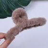 Grampo de cabelo preto tipo garra tamanho grande e médio pequeno feito à mão DIY grampo de cabelo simples Coringa placa de cabeça clipe tubarão de cabelo atacado