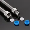 Tubería Corrugada de Acero Inoxidable 304 con Extremos Puntiagudos/Dobles para Agua Caliente y Fría, Antiexplosión, Soldadura Integrada para Lavabo y Fregadero