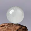Cuentas Sueltas de Cristal Natural Pelo de Conejo Blanco Accesorios de Joyería con Cuentas DIY Cuentas Sueltas de Cristal Blanco Cuentas Individuales Cuentas de Cristal Multigemas
