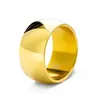 Amazon Joyería Clásica Europea y Americana Set de Tres Piezas para Hombre Anillo Grande de 12 mm de Ancho Acero Inoxidable 304 Anillo con Textura Martillada