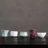 Cinco Hornos Famosos, Tazas de Té Culturales y Creativas de la Ciudad Prohibida, Tazas de Maestro de Gama Alta, Juego de Caja de Regalo, Regalos para Personas Mayores y Clientes, Recuerdos con Logo