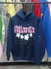 Blockbuster original de comercio exterior 450G chalecos acolchados de terciopelo para pastel sudadera con estampado de araña de espuma sudaderas Sp5der