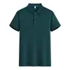 Camisas Polo com Logos Corporativos Personalizados, Manga Curta Cor Sólida Roupa de Trabalho, Uniformes de Trabalho Modernos, Roupas de Verão