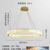 Lámpara de araña de cristal de lujo para comedor, lámpara de alta gama para sala de té, 6 lámparas nuevas de diseño para mesa de comedor y mesa de bar, hierro